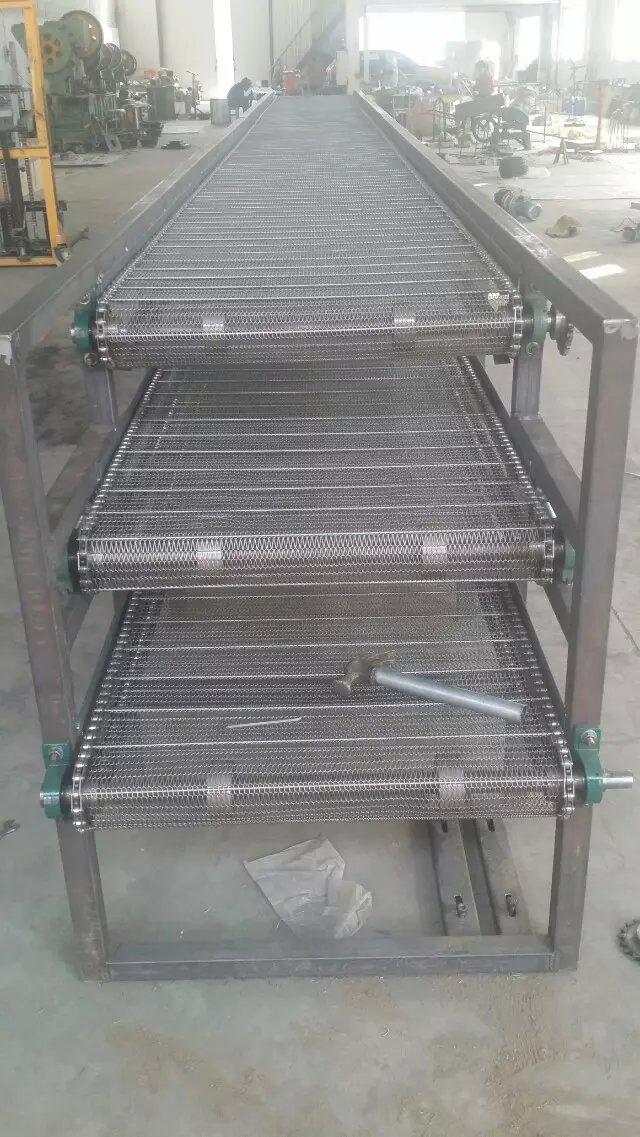 三層網帶輸送機